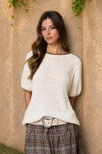 Contrasting Trim Top