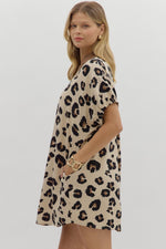 Oversized Leopard Dress