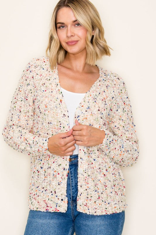 Popcorn Cardigan