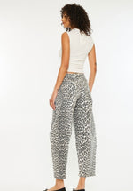 Barrel Leopard Jean