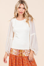 Mixed Media Top
