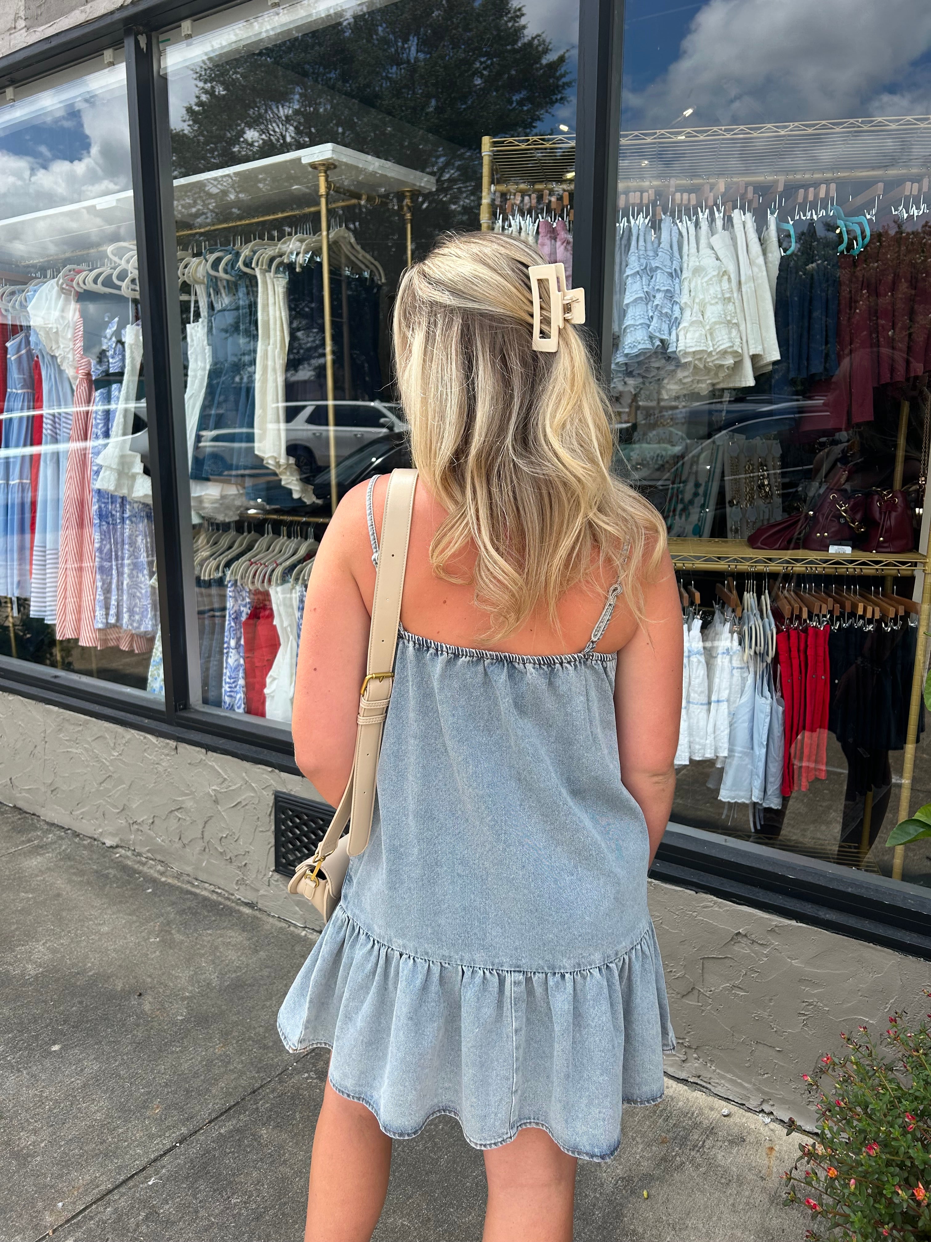 Alexa Denim Dress