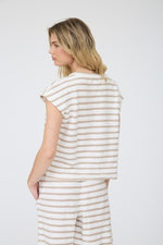 Stripe Round Neck Top