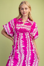 Smocked Yoke Midi