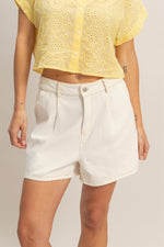 Enzyme Washed Shorts
