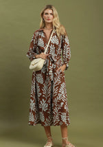 Botanical Print Midi