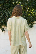 Pinstripe Linen Shirt