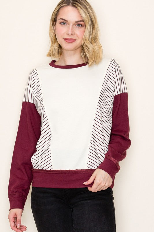 Solid & Stripe Sweatshirt