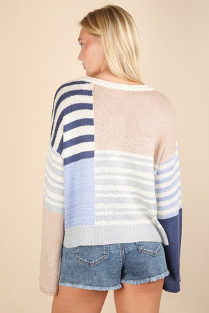 Stripes and Blocks Sweater