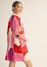 Lennon Graphic Print Dress