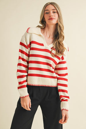 Blanket Stitch Sweater