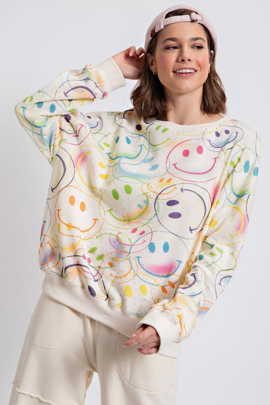 Happy Face Pullover