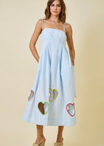 Hearts Midi Dress