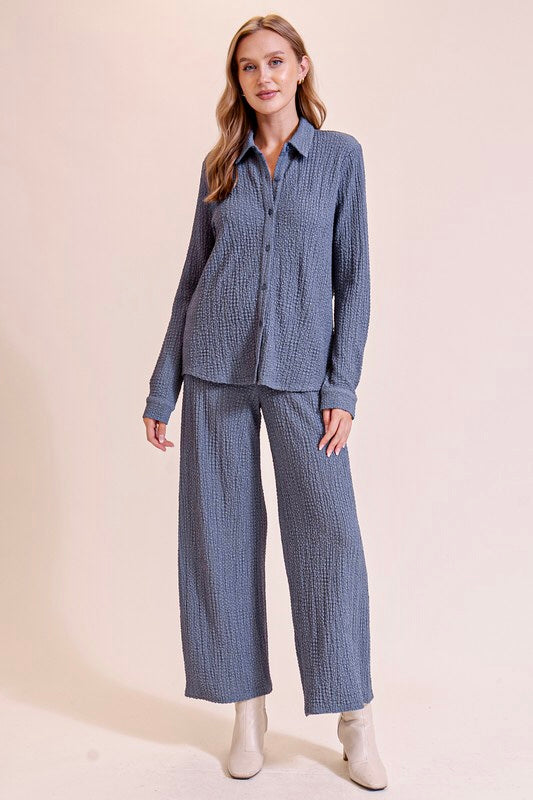 Pebbled Pants