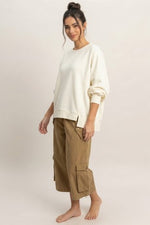 Pigment Dyed Sweatshirt