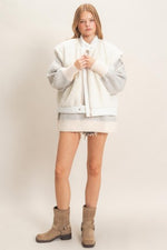 Stand Collar Sherpa Vest