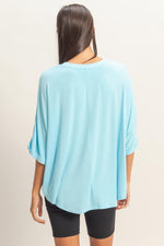 Relaxed Batwing Top