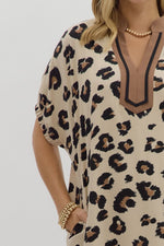 Oversized Leopard Dress