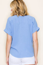 Roll-Up Sleeve Top