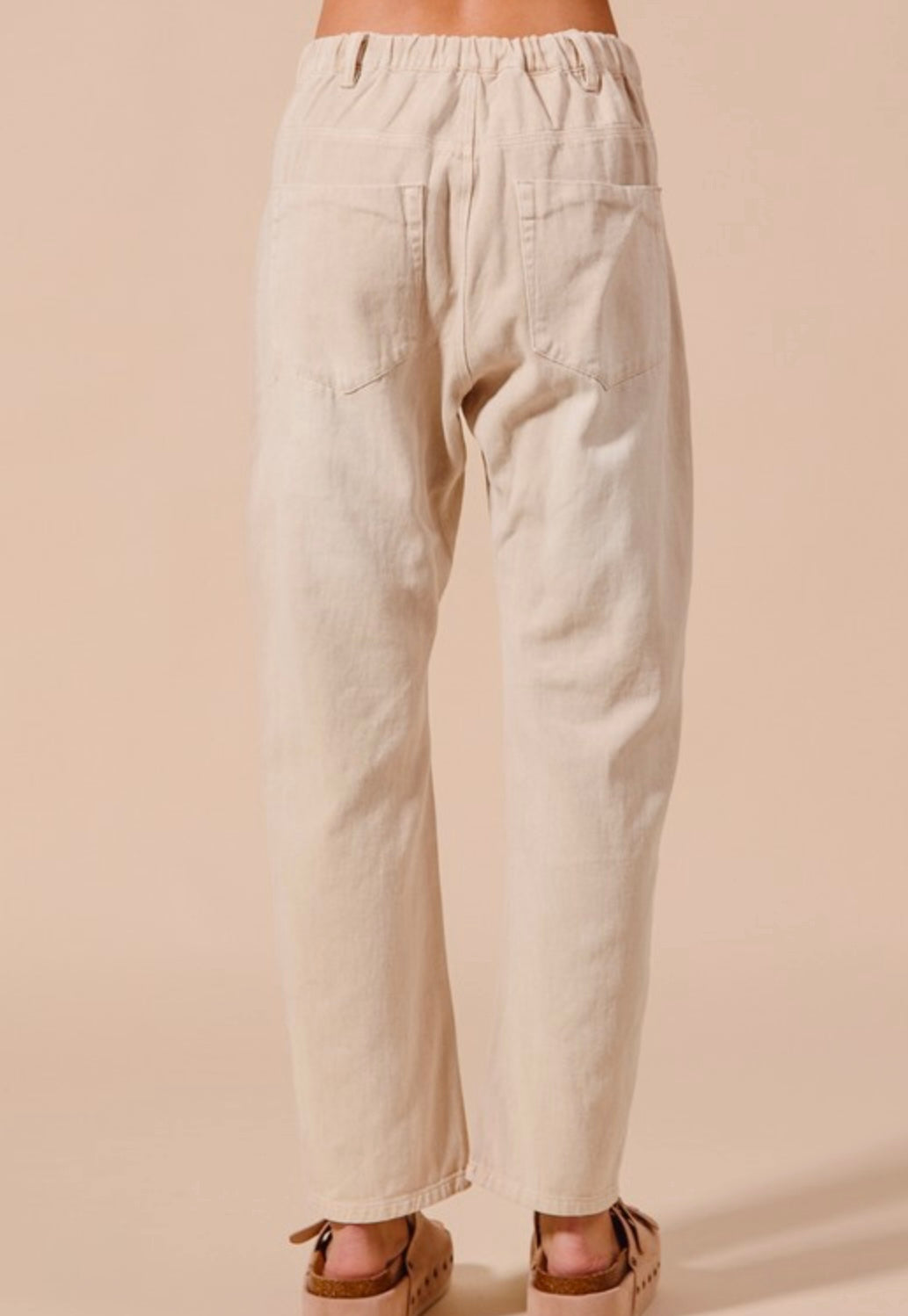Oatmeal Barrel Pants