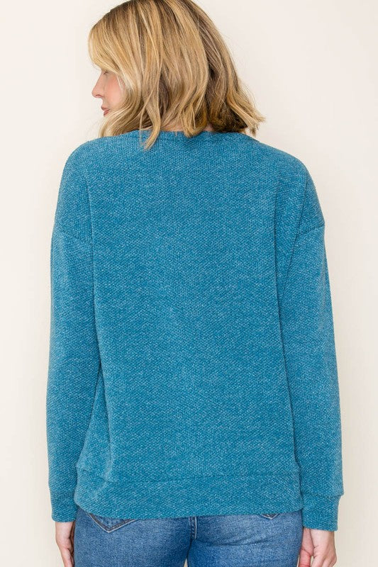 Novelty Knit Pullover