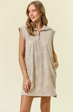 Wild Things Suede Mini Dress
