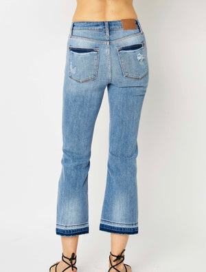 JB Released Hem Jeans