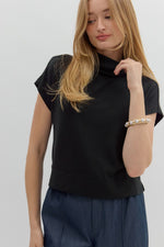 Mock Neck Pullover
