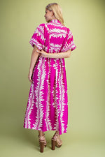 Smocked Yoke Midi