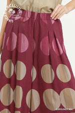 Oversized Dot Pants