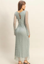 Lace Fitted Dress