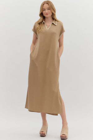 Blanket Stitch Midi