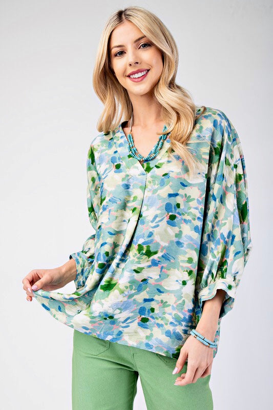 Watercolor Blouse