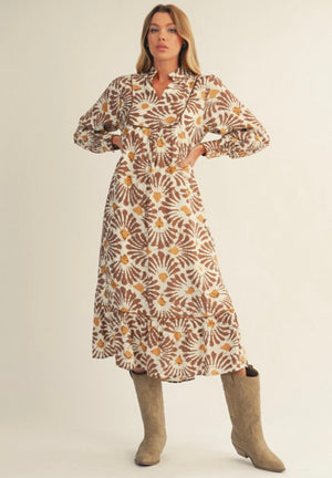 Boho Midi Dress