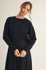Soft Knotted Sweater