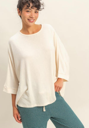 Batwing Oversized Top