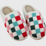 Christmas Checkered Slippers