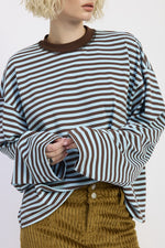 Striped Oversize Top