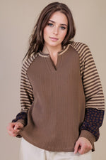 Multi-Print Pullover