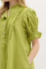 Pintuck Dress