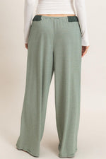 Cami Green Stripe Pants