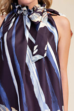 Ruffled Neck Dress