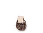 Geneva Plaid Mule