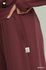 Cloudknit Marsala Pants