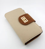 Suede Crossbody Wallet