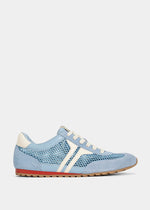 Sarah Blue Retro Sneaker