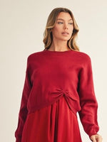Soft Knot Sweater