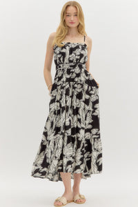 Botanical Midi Dress