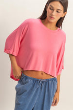 Relaxed Batwing Top