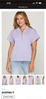Sweet Lilac Top